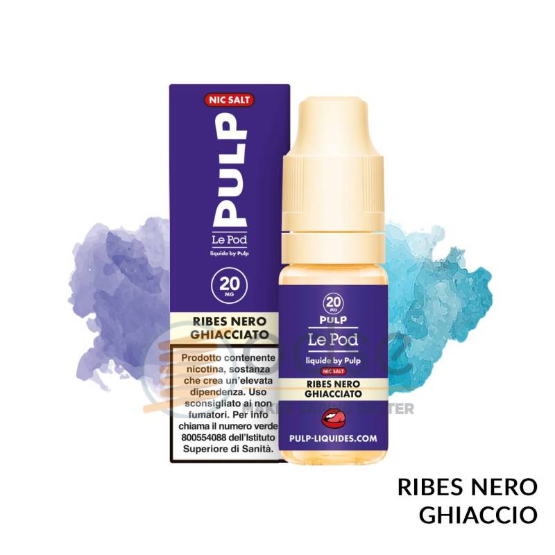 RIBES NERO GHIACCIATO LIQUIDO LE POD PULP 10 ML - 10 mL
