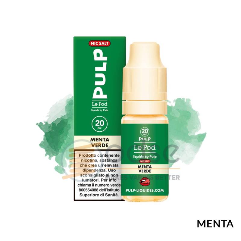 MENTA VERDE LIQUIDO LE POD PULP 10 ML - 10 mL