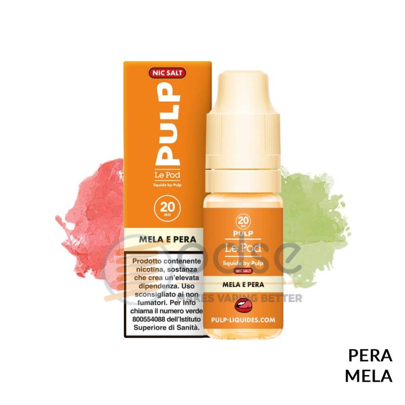 MELA E PERA LIQUIDO LE POD PULP 10 ML - 10 mL