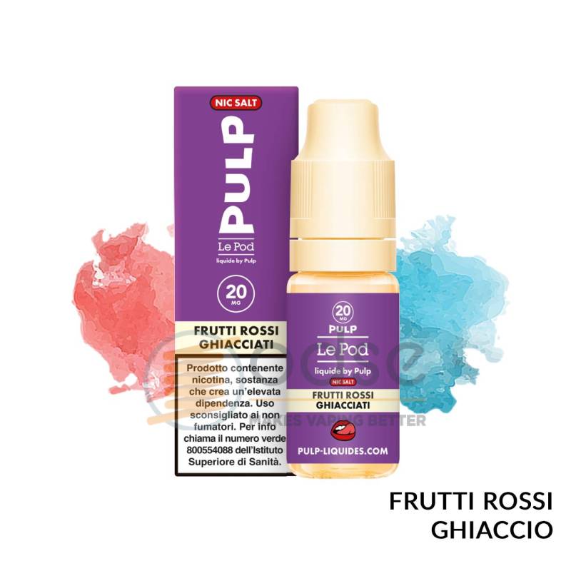 FRUTTI ROSSI GHIACCIATI LIQUIDO LE POD PULP 10 ML - 10 mL