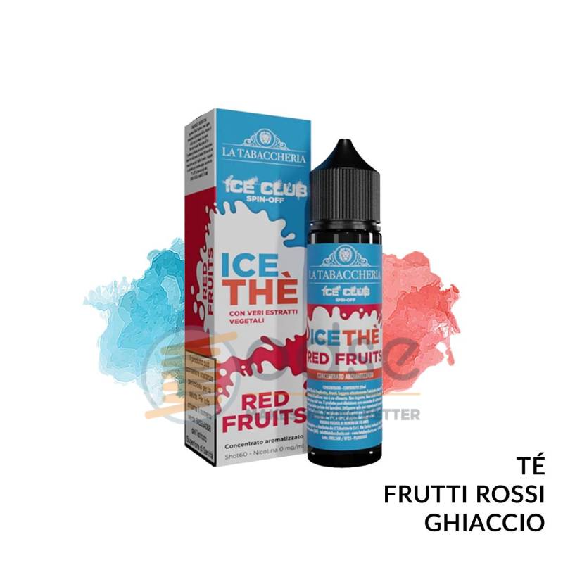ICE THÈ RED FRUITS PREMIX ICE CLUB LA TABACCHERIA - Mix 'n vape