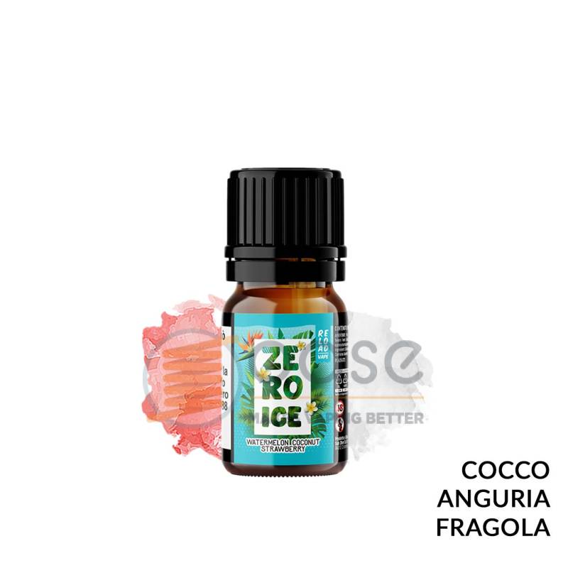 WATERMELON COCONUT STRAWBERRY AROMA ZERO ICE RELOAD VAPE - Fruttati
