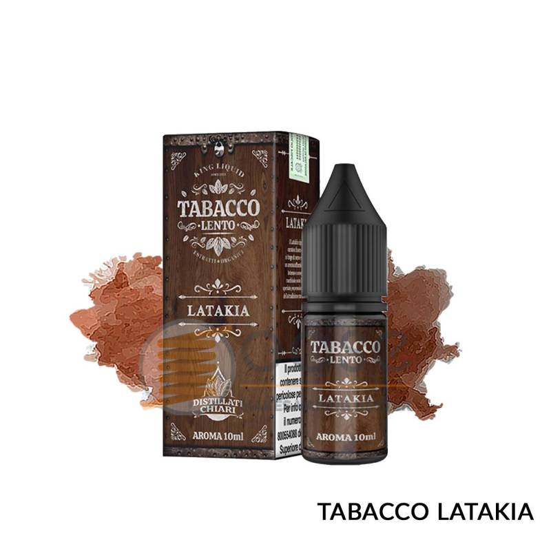 LATAKIA AROMA TABACCO LENTO KING LIQUID - Tabaccosi