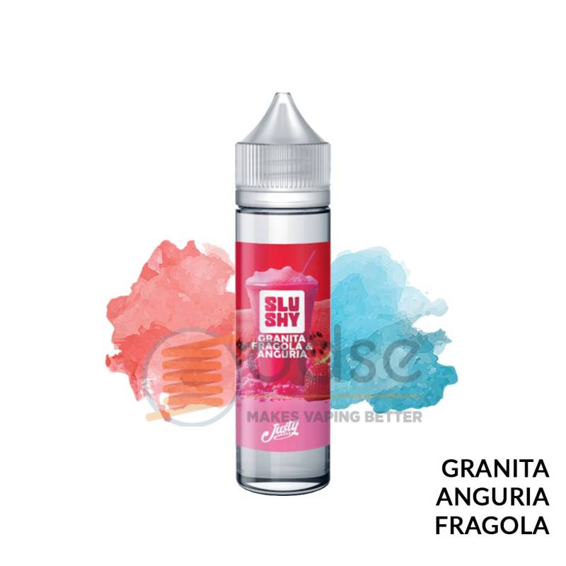 FRAGOLA & ANGURIA PREMIX SLUSHY JUSTY FLAVOR - Mix 'n vape