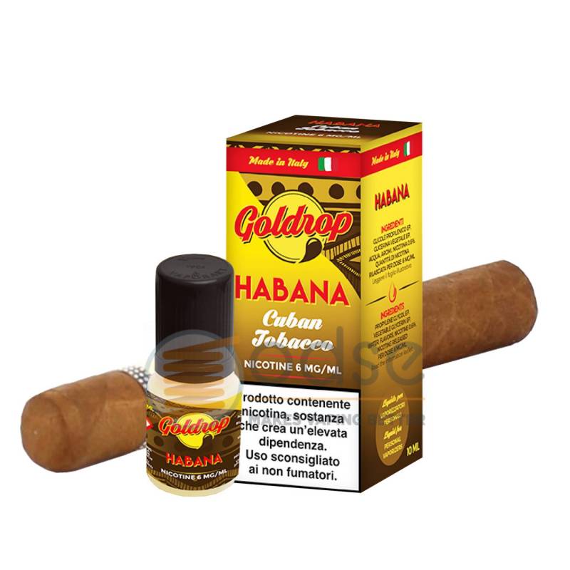 HABANA LIQUIDO GOLDROP 10 ML - Tabaccosi
