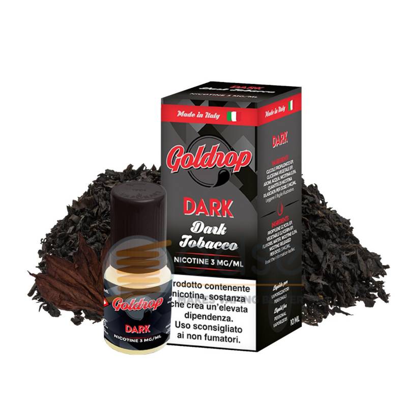 DARK TOBACCO LIQUIDO GOLDROP 10 ML - Tabaccosi