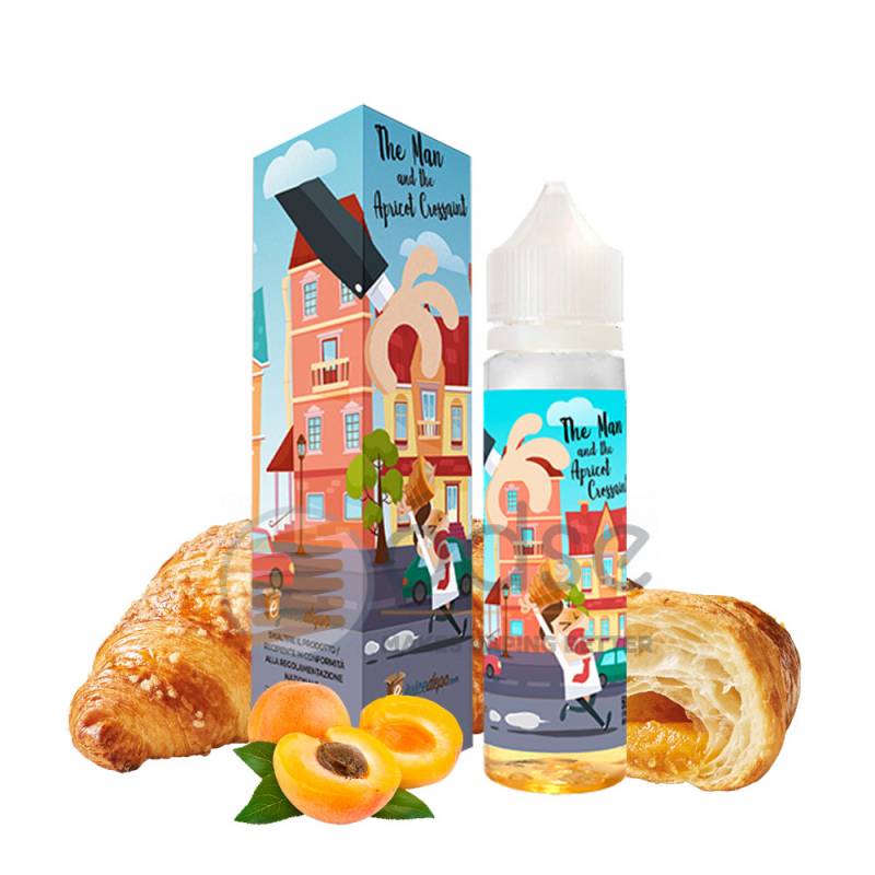 THE MAN AND THE APRICOT CROISSANT PREMIX EJUICE DEPO - Cremosi