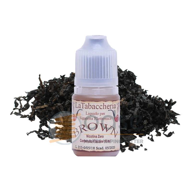 BROWN LIQUIDO LA TABACCHERIA 10 ML - Tabaccosi