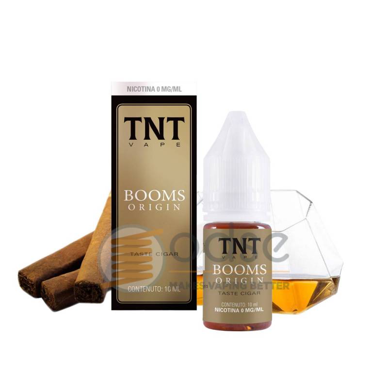 BOOMS ORIGIN LIQUIDO TNT VAPE 10 ML - Tabaccosi