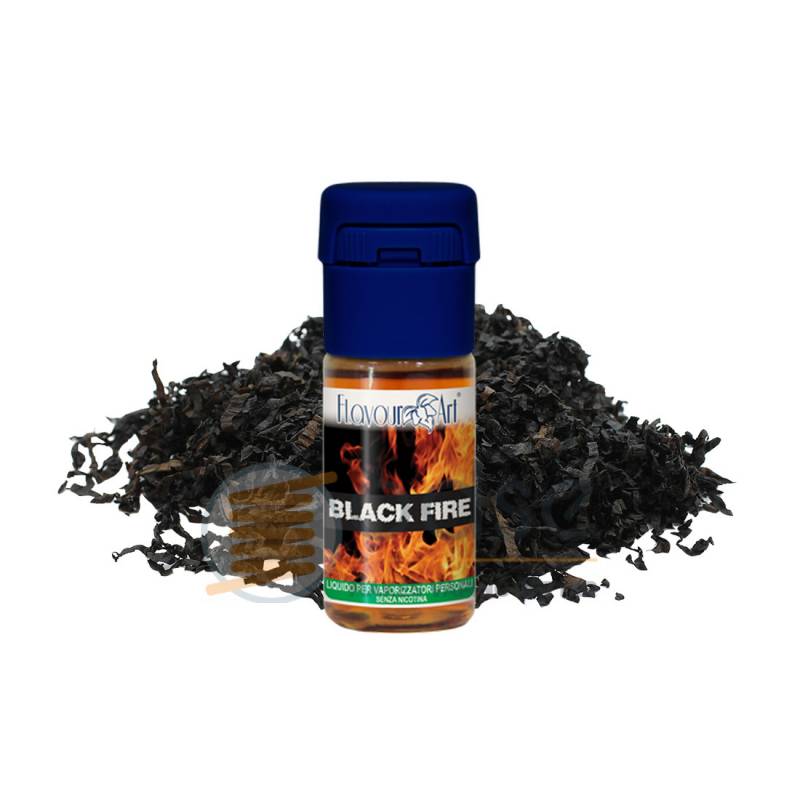 BLACK FIRE LIQUIDO FLAVOURART 10 ML - Tabaccosi