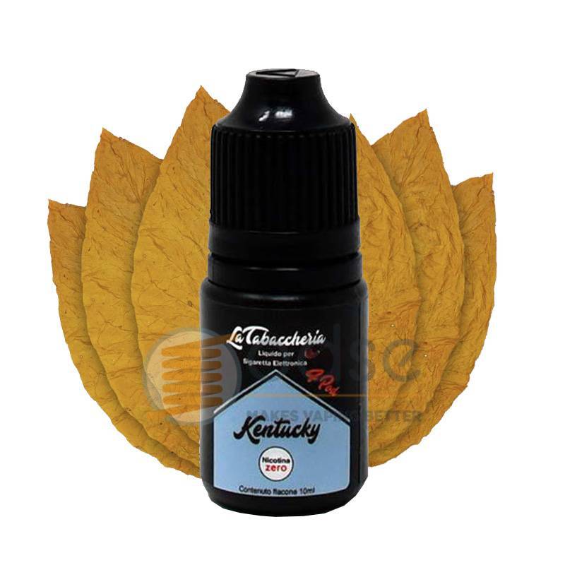 KENTUCKY LIQUIDO BLACK LINE 4POD LA TABACCHERIA 10 ML - Tabaccosi