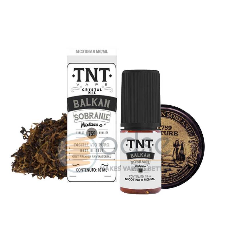 BALKAN SOBRANIE 759 LIQUIDO DISTILLATI TNT VAPE 10 ML - Tabaccosi