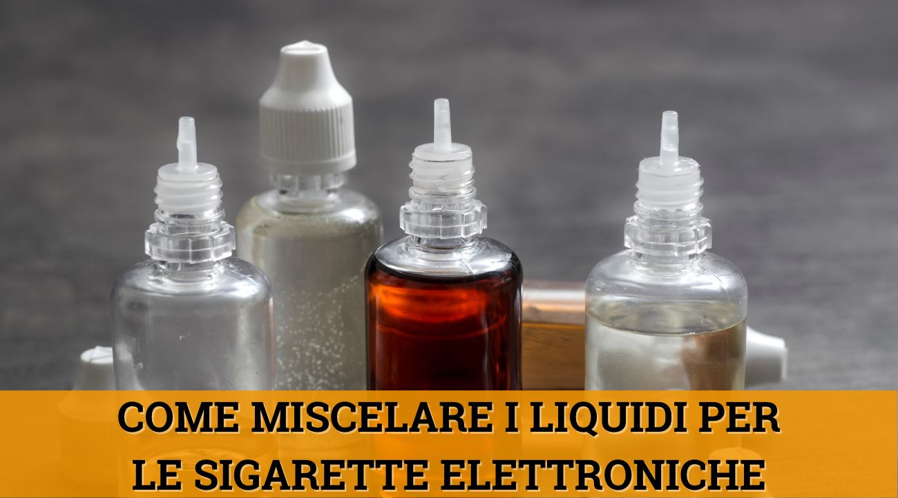 Liquido Base con Nicotina Sigaretta Elettronica - Vendita Online