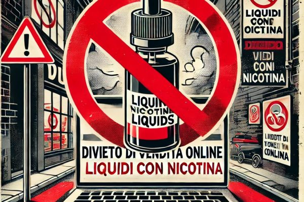 divieto vendita liquidi con nicotina