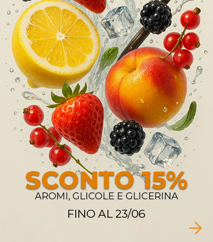 Sconto 15% liquidi ecc